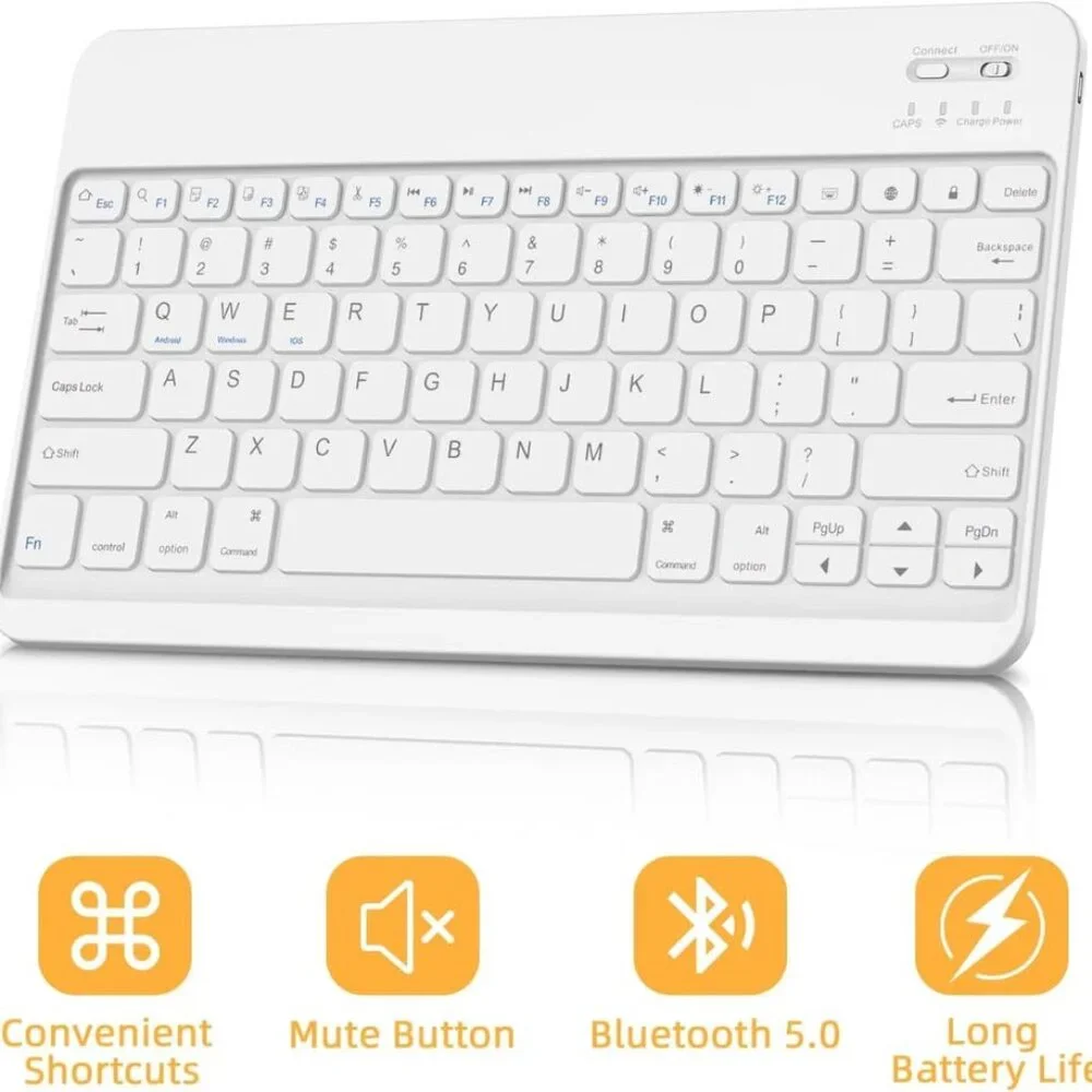 GOKOCO iPad Air 13 inch M2 2024 Case with Keyboard-Keyboard Case